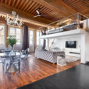  Apartment Le Carre Merciere , De Luxe Au Coeur De Lyon, Loft Et France